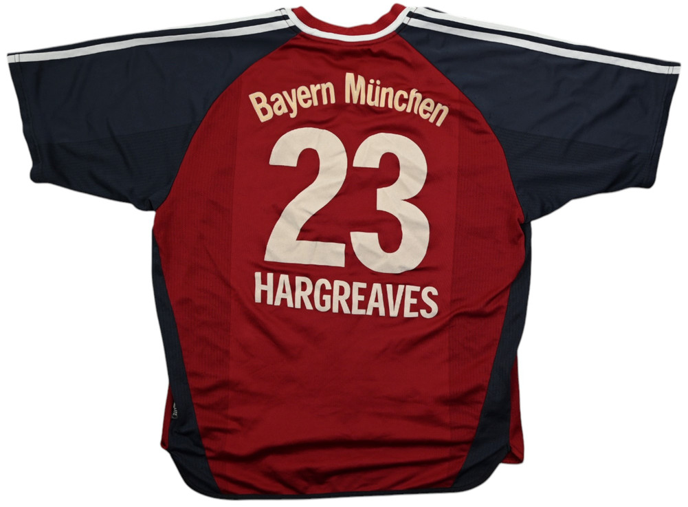2001-03 BAYERN MUNCHEN *HARGREAVES* SHIRT XL