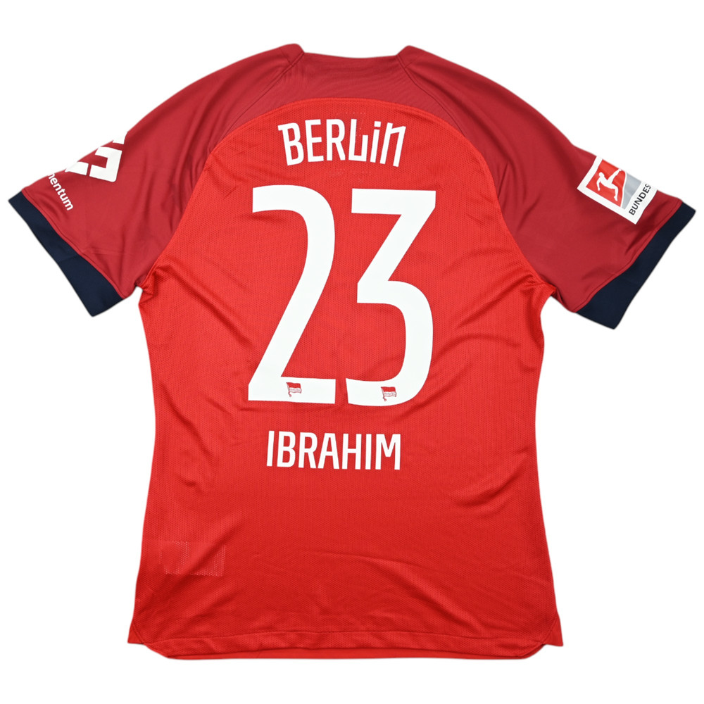 2023-24 HERTHA BERLIN *IBRAHIM* MATCH PREPARED KOSZULKA L