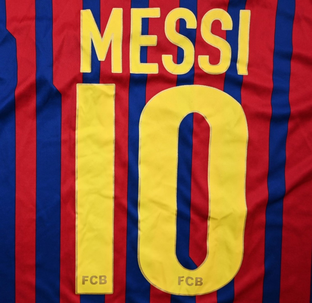 2011-12 BARCELONA *MESSI* SHIRT M