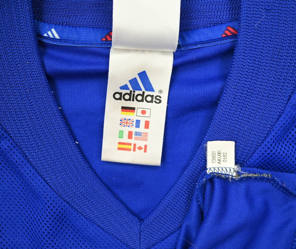 2002-04 FRANCE *ZIDANE* SHIRT L