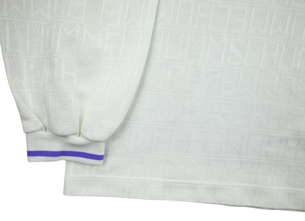 1990-91 REAL MADRID HOME LONGSLEEVE XL