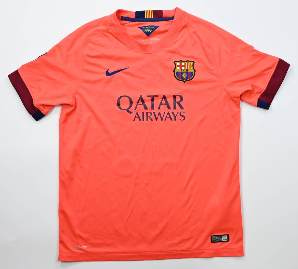 2014-15 FC BARCELONA SHIRT XL. BOYS
