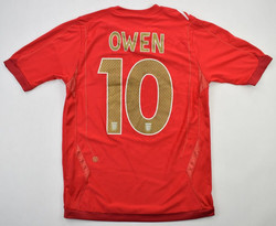 2006-08 ENGLAND *OWEN* SHIRT S