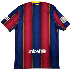 2020-21 FC BARCELONA SHIRT S