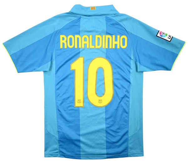2007-09 BARCELONA *RONALDINHO* KOSZULKA S