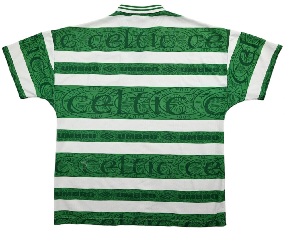 1995-97 CELTIC GLASGOW SHIRT XL