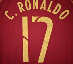 2006-08 PORTUGAL *C. RONALDO* KOSZULKA L
