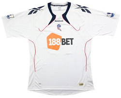 2010-11 BOLTON WANDERERS *K. DAVIES* SHIRT XL