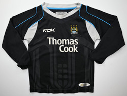 2006-07 MANCHESTER CITY LONGSLEVEE XS. BOYS