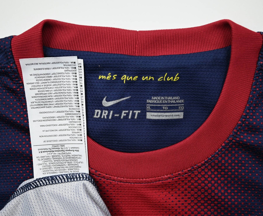 2012-13 FC BARCELONA SHIRT WOMENS XL