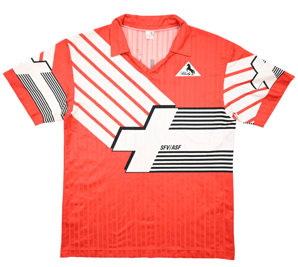 1990-92 SWITZERLAND SHIRT M