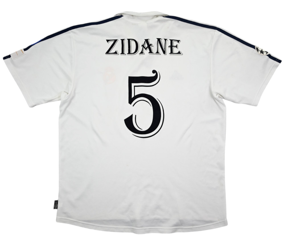 2001-02 REAL MADRID *ZIDANE* KOSZULKA XL