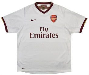 2007-08 ARSENAL LONDON SHIRT WOMAN XS