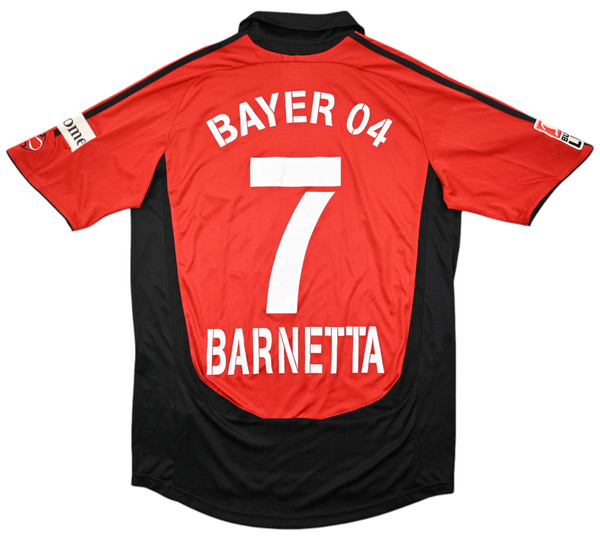 2007-08 BAYER LEVERKUSEN *BARNETTA* SHIRT M