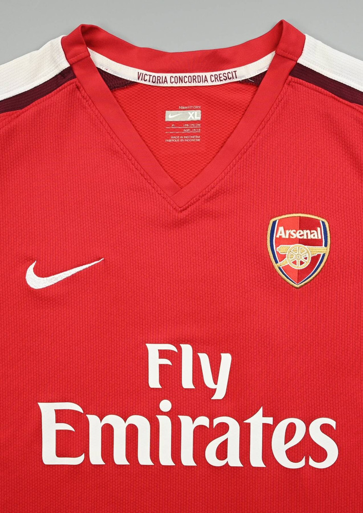 2008-10 ARSENAL LONDON KOSZULKA XL. BOYS