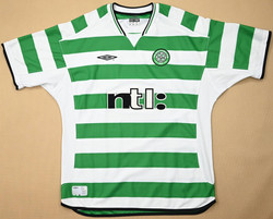 2001-03 CELTIC GLASGOW SHIRT XL