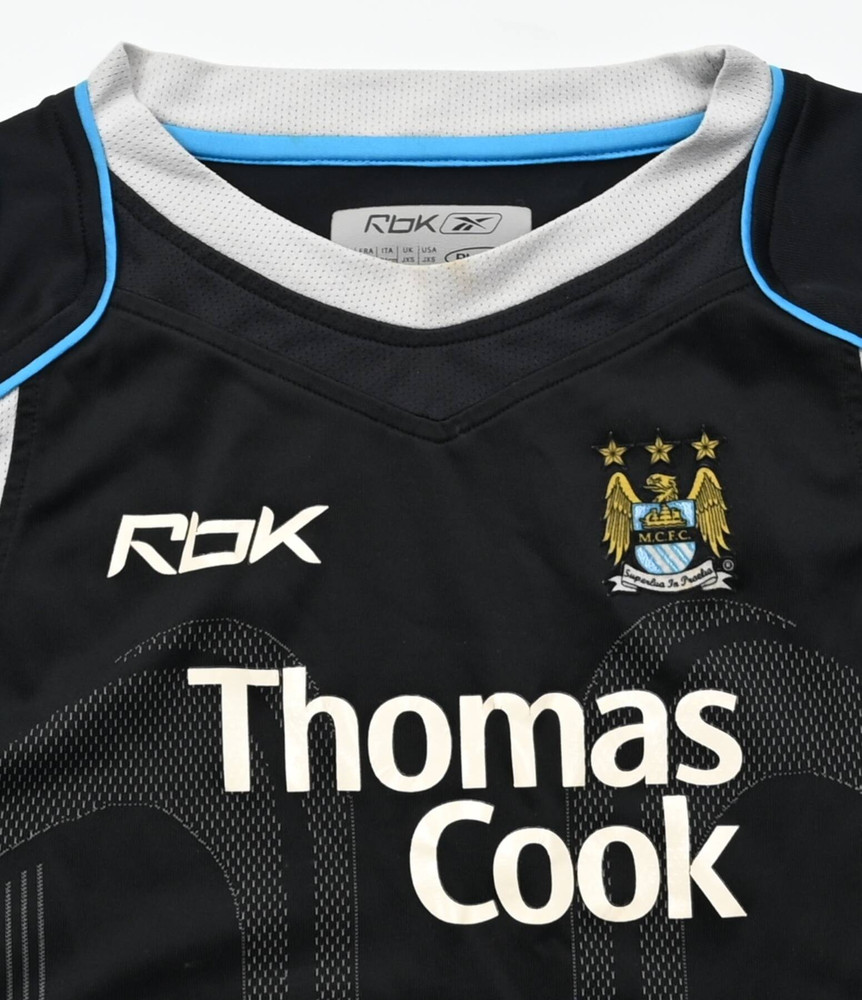 2006-07 MANCHESTER CITY LONGSLEVEE XS. BOYS