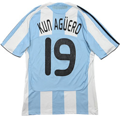 2007-09 ARGENTINA *KUN AGUERO* KOSZULKA M