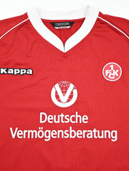 2007-08 FC KAISERSLAUTERN SHIRT XXL