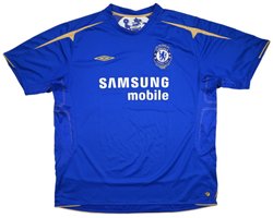 2005-06 CHELSEA LONDON SHIRT XXL