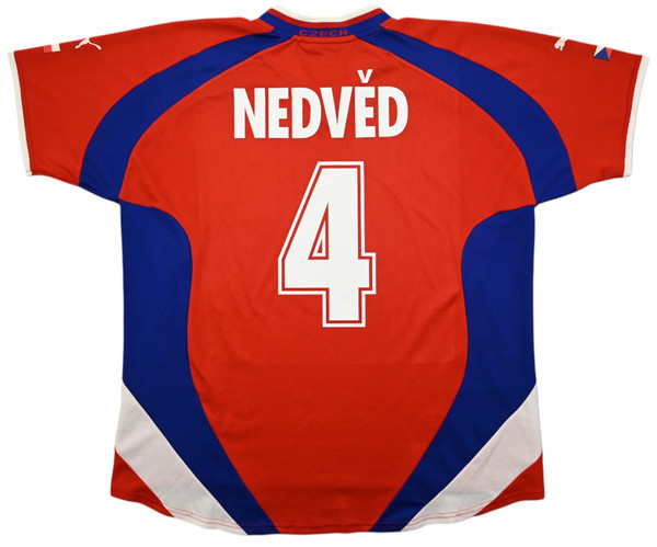 2000-02 CZECH REPUBLIC *NEDVED* KOSZULKA XL