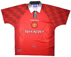 1996-98 MANCHESTER UNITED *BECKHAM* SHIRT L