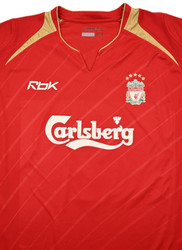 2005-06 LIVERPOOL *GERRARD* SHIRT XL