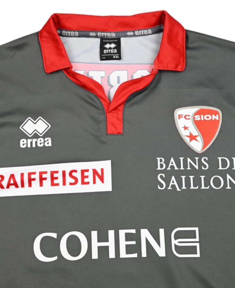 2015-16 FC SION *ZVEROTIC* PLAYER ISSUE KOSZULKA 2XL