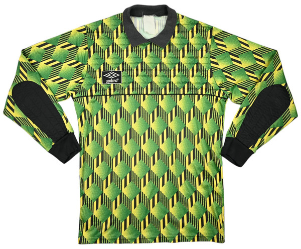 1990-91 UMBRO VINTAGE GK TEMPLATE LONGSLEEVE SHIRT M