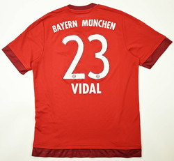 2015-16 BAYERN MUNCHEN *VIDAL* SHIRT S