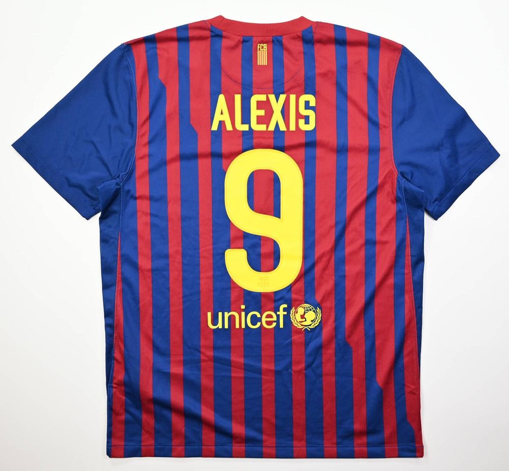 2011-12 FC BARCELONA *ALEXIS* KOSZULKA L