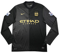 2013-14 MANCHESTER CITY *KUN AGUERO* LONGSLEEVE KOSZULKA M
