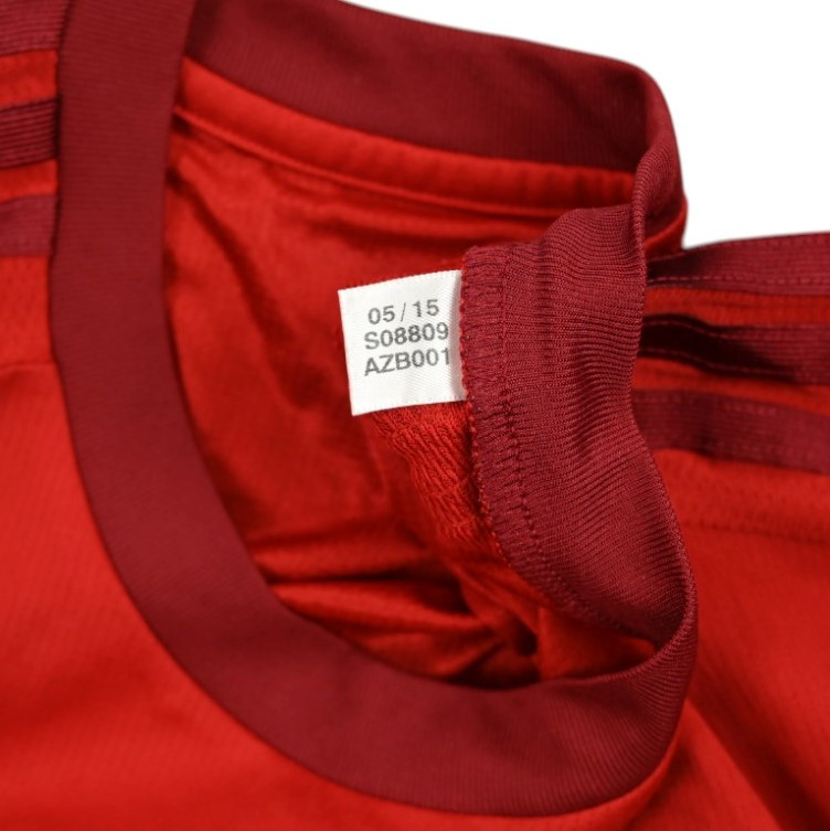 2015-16 BAYERN MUNCHEN PLAYER ISSUE LONGSLEEVE SHIRT M