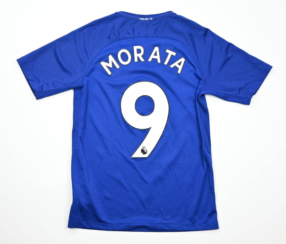 2017-18 CHELSEA LONDON *MORATA* SHIRT XL. BOYS