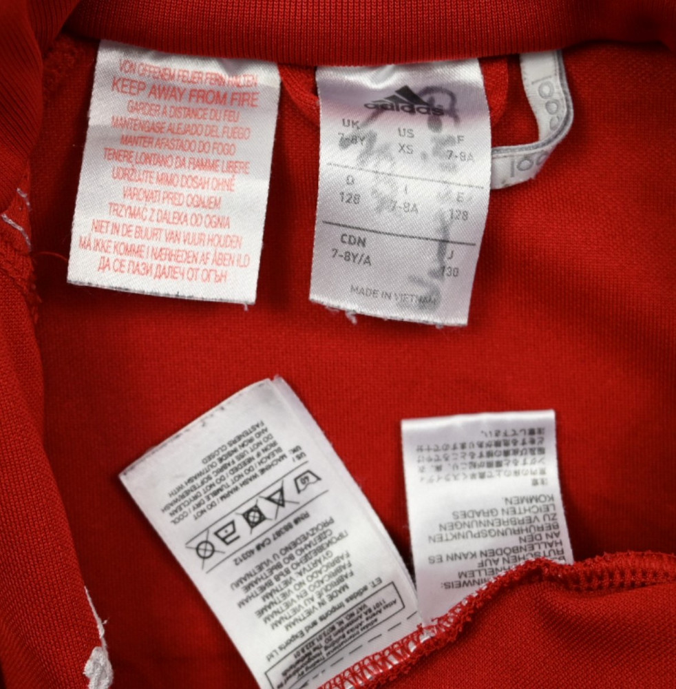 2014-16 BAYERN MUNCHEN BLUZA XS. BOYS 