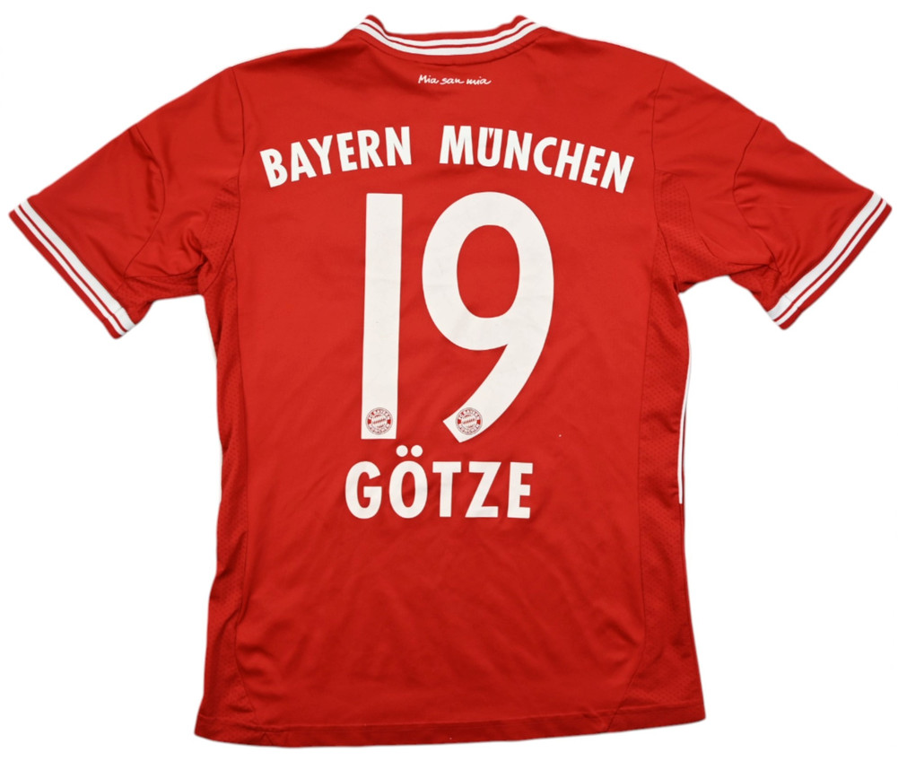 2013-14 BAYERN MUNCHEN *GOTZE* SHIRT L. BOYS