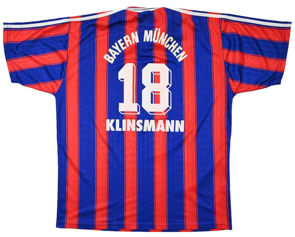 1995-97 BAYERN MUNCHEN *KLINSMANN* KOSZULKA XL