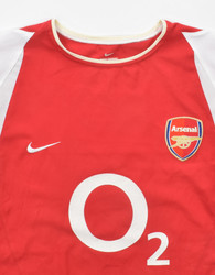 2004-05 ARSENAL LONDON *COLE* SHIRT M