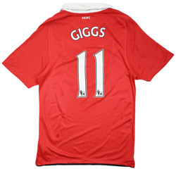 2010-11 MANCHESTER UNITED *GIGGS* SHIRT S