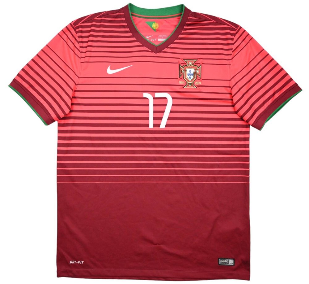 2014-15 PORTUGAL *NANI* SHIRT L