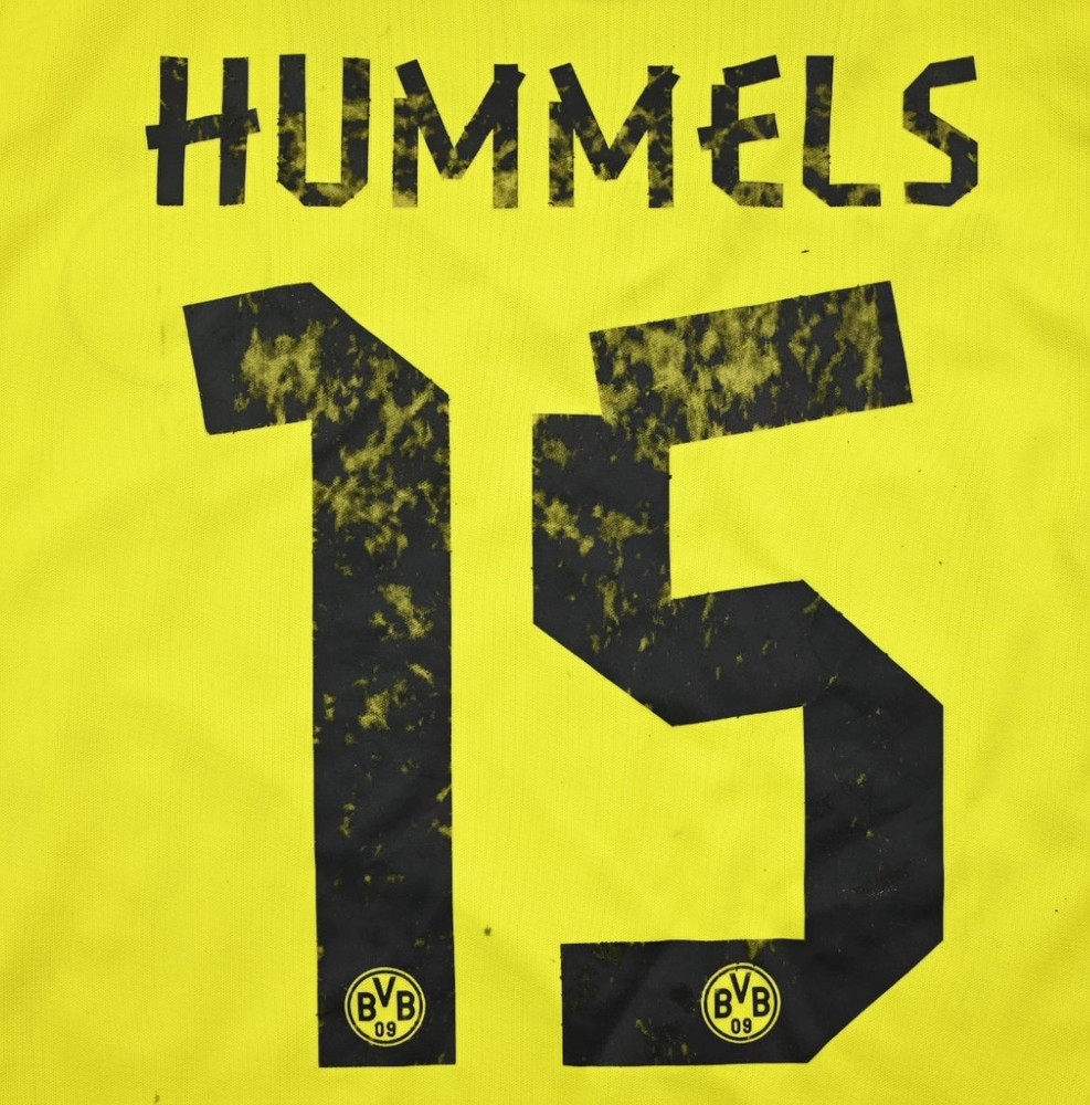 2013-14 BORUSSIA DORTMUND *HUMMELS* SHIRT WOMENS L