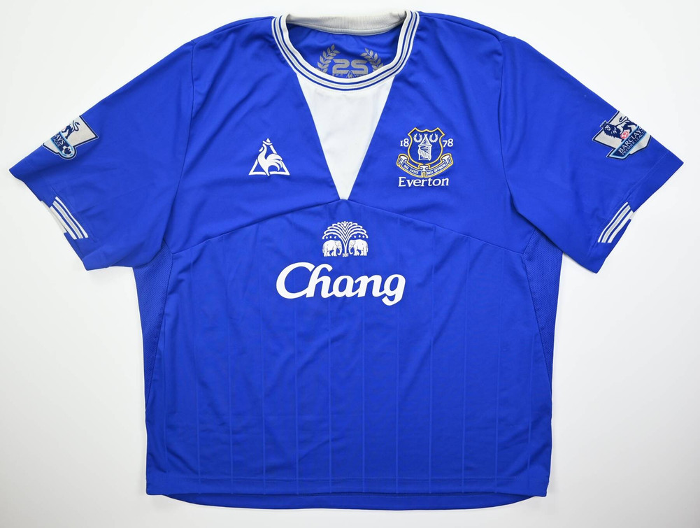 2009-10 EVERTON *FELLAINI* SHIRT XXL