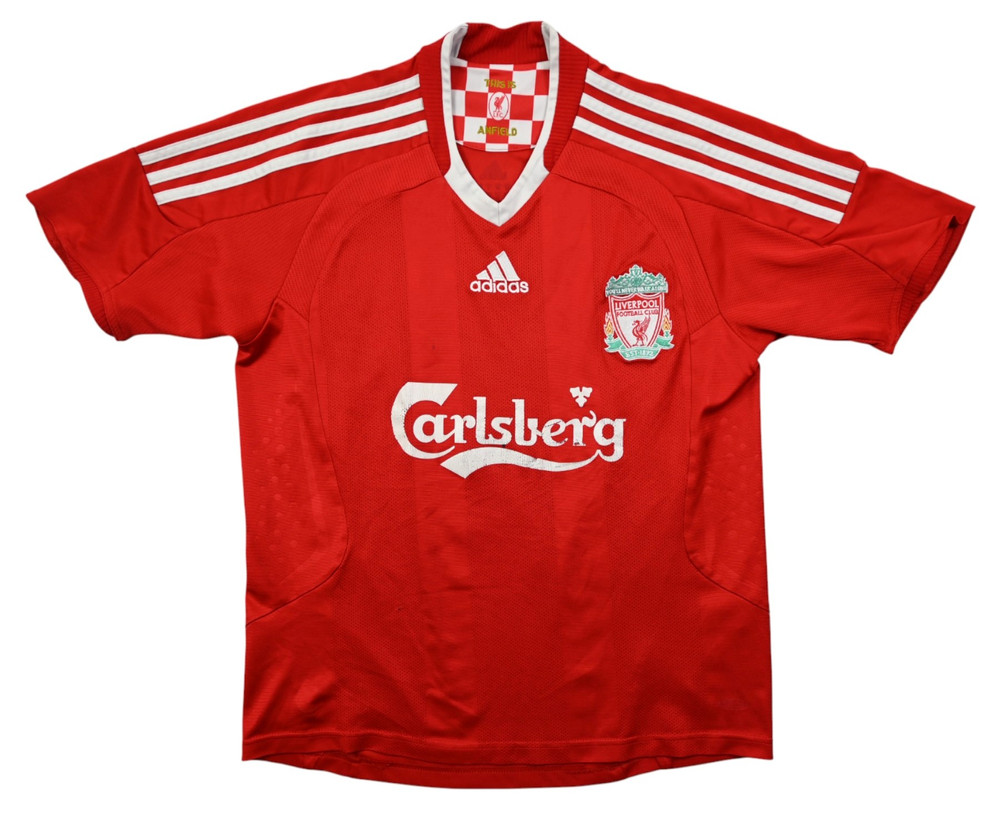 2008-10 LIVERPOOL *GERRARD* SHIRT L. BOYS
