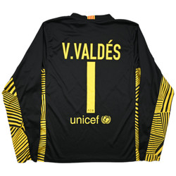 2011-12 FC BARCELONA *V. VALDES* LONGSLEEVE M