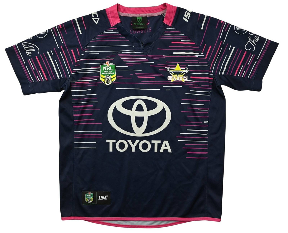 COWBOYS RUGBY NRL SHIRT L