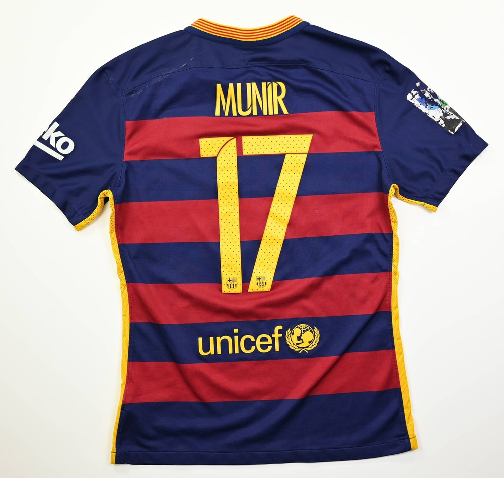 2015-16 FC BARCELONA *MUNIR* KOSZULKA M
