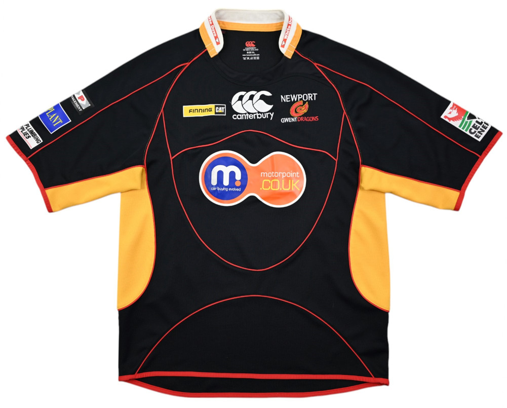 NEWPORT GWENT DRAGONS RUGBY KOSZULKA XL
