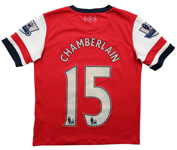 2012-14 ARSENAL *CHAMBERLAIN* SHIRT M. BOYS