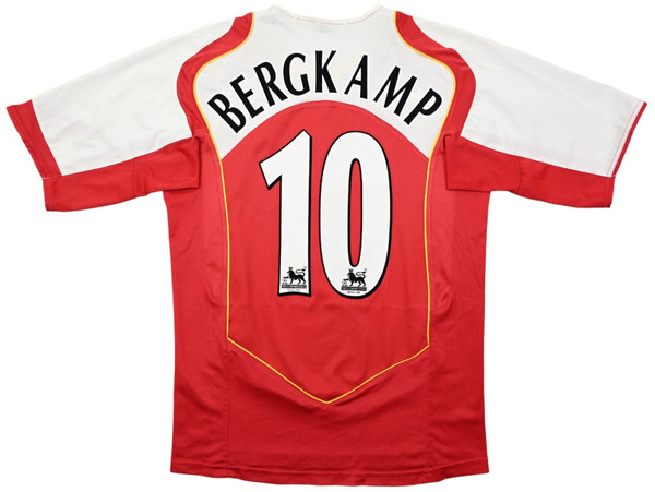 2004-05 ARSENAL *BERGKAMP* KOSZULKA S