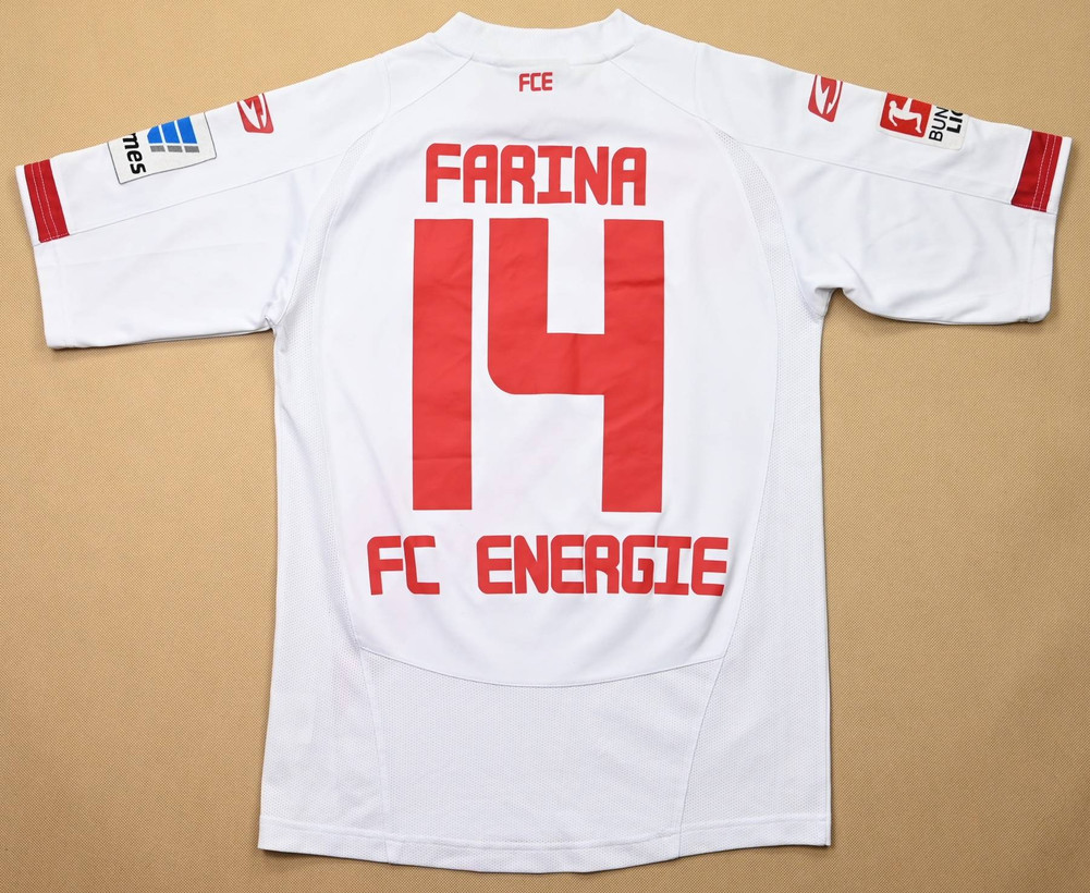 2013-14 ENERGIE COTTBUS *FARINA* MATCH ISSUE SHIRT S